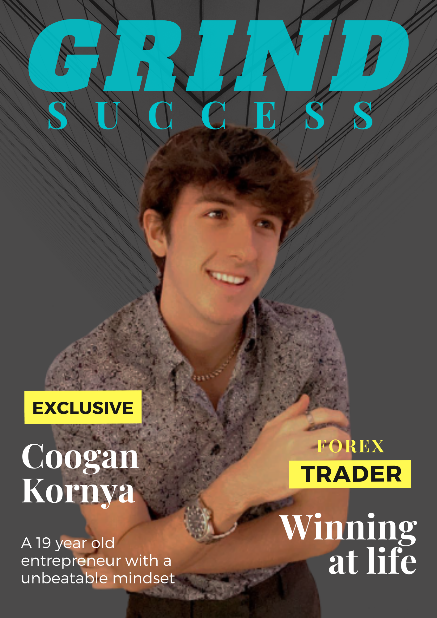 Meet Coogan Kornya, The Founder of Market Aspects, $37K/Month Trading Forex