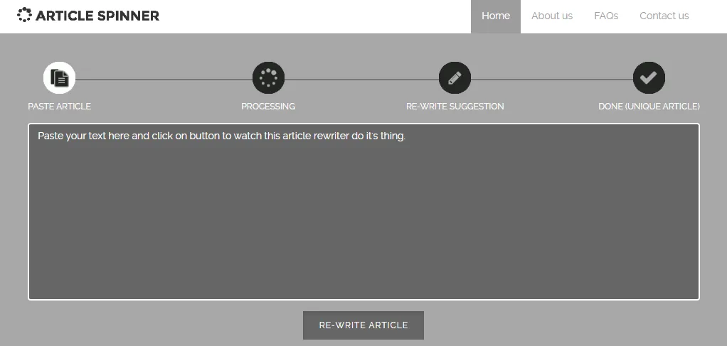 Article Spinner