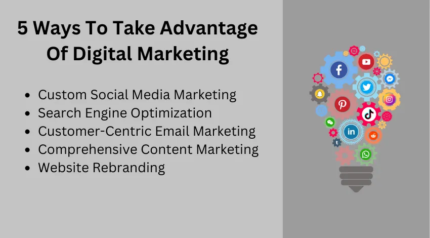 5 Ways To Take Advantage Of Digital Marketing