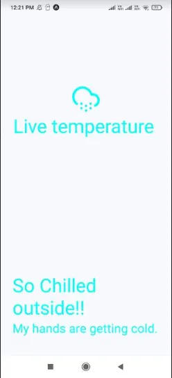 Building a React Native App- Weather App