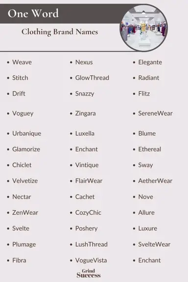 1200+ Fashion Store Names Ideas (Generator + Guide)  Fashion store names,  Boutique names, Store names ideas