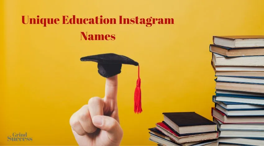 Unique education instagram names