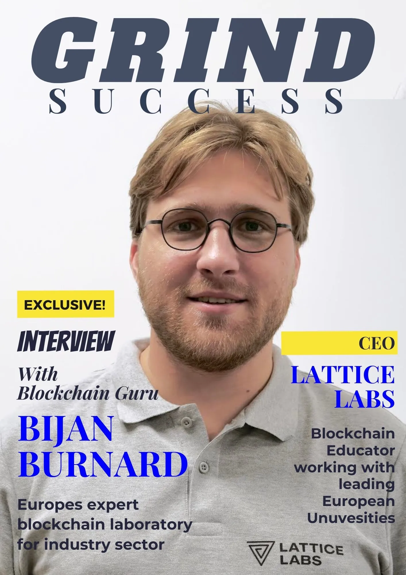 Meet Bijan Burnard, the CEO of Lattice Labs, Europe’s Leading and Most Expansive Blockchain Laboratory